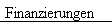 Finanzierungen